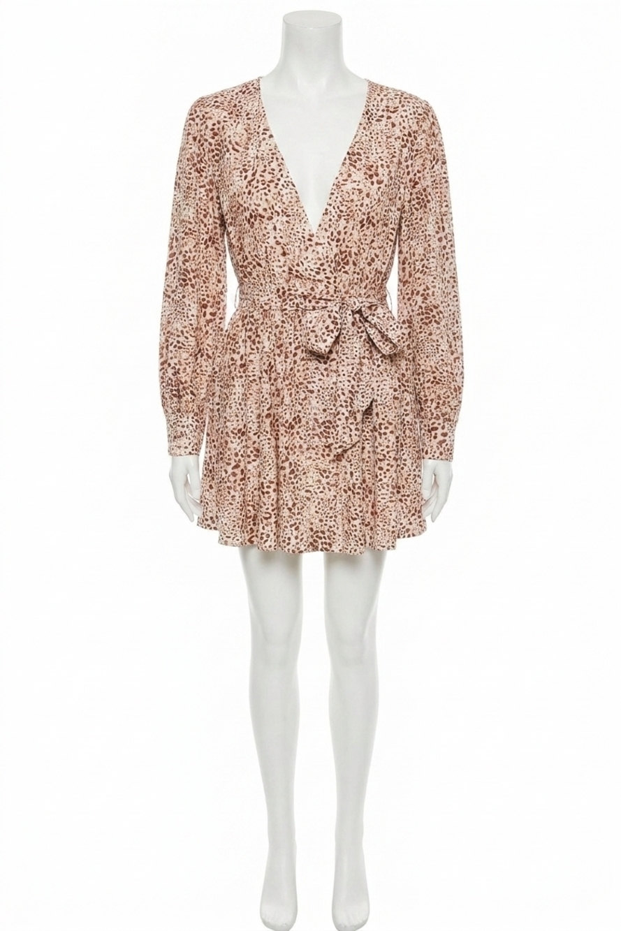 NEW SUNDAYS print flora dress in leopard